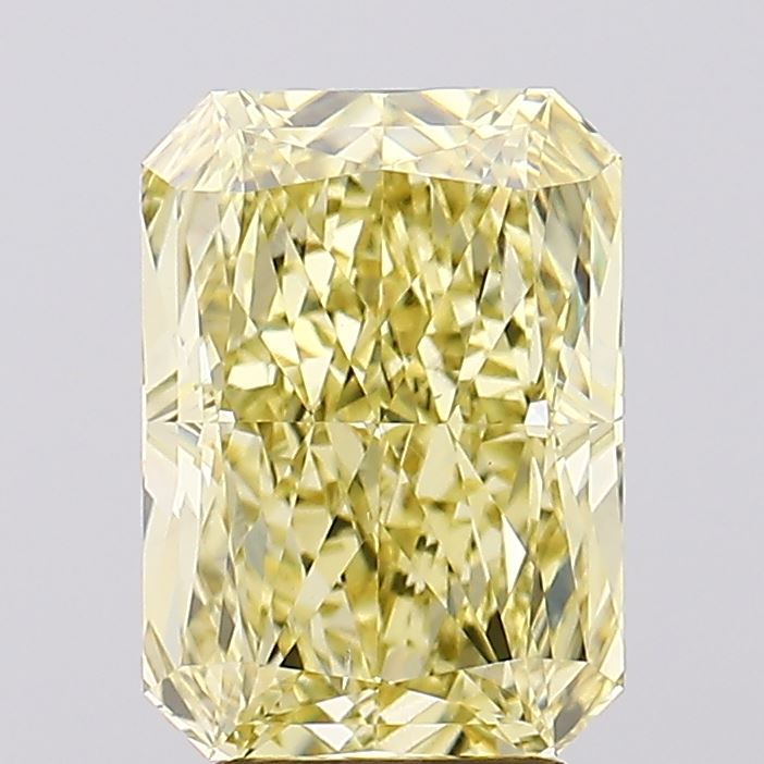 3.77 Carat Radiant Shaped, Excellent Cut, VS2 Clarity, IGI Certified Lab Grown Diamond