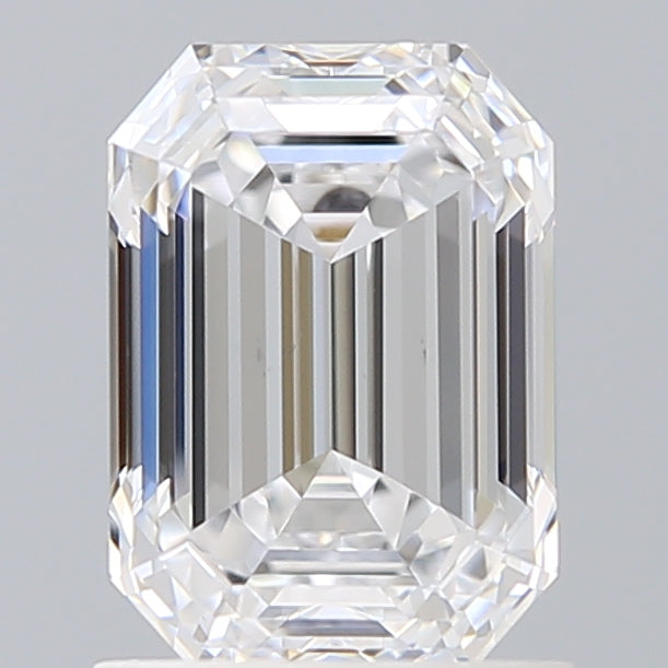 1.64 Carat Emerald Shaped, Ideal Cut, D Color, VS1 Clarity, IGI Certified Lab Grown Diamond