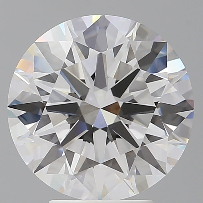 4.58 Carat Round Shaped, Ideal Cut, E Color, VVS2 Clarity, IGI Certified Lab Grown Diamond