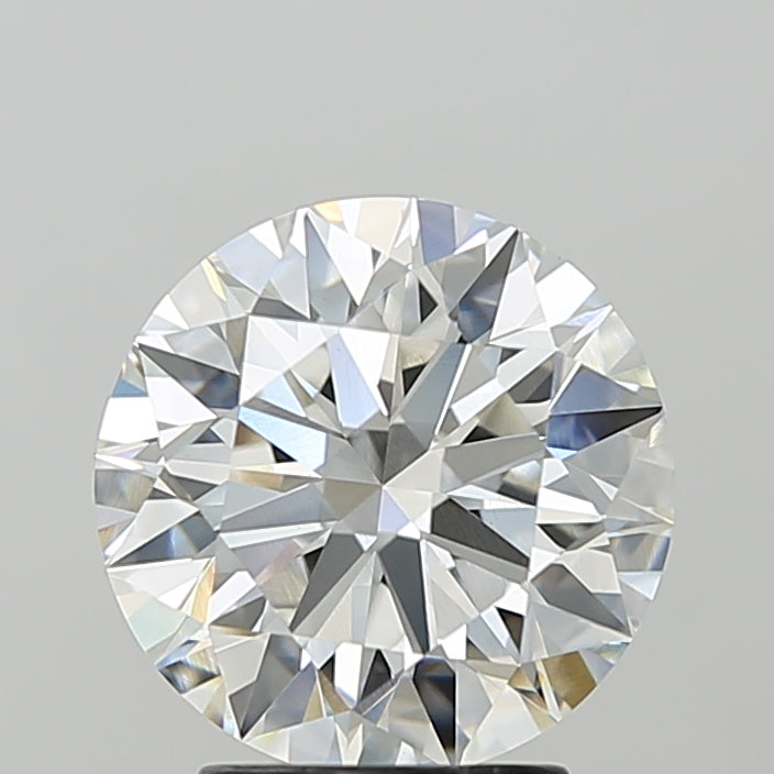3.10 Carat Round Shaped, Ideal Cut, F Color, VVS2 Clarity, IGI Certified Lab Grown Diamond