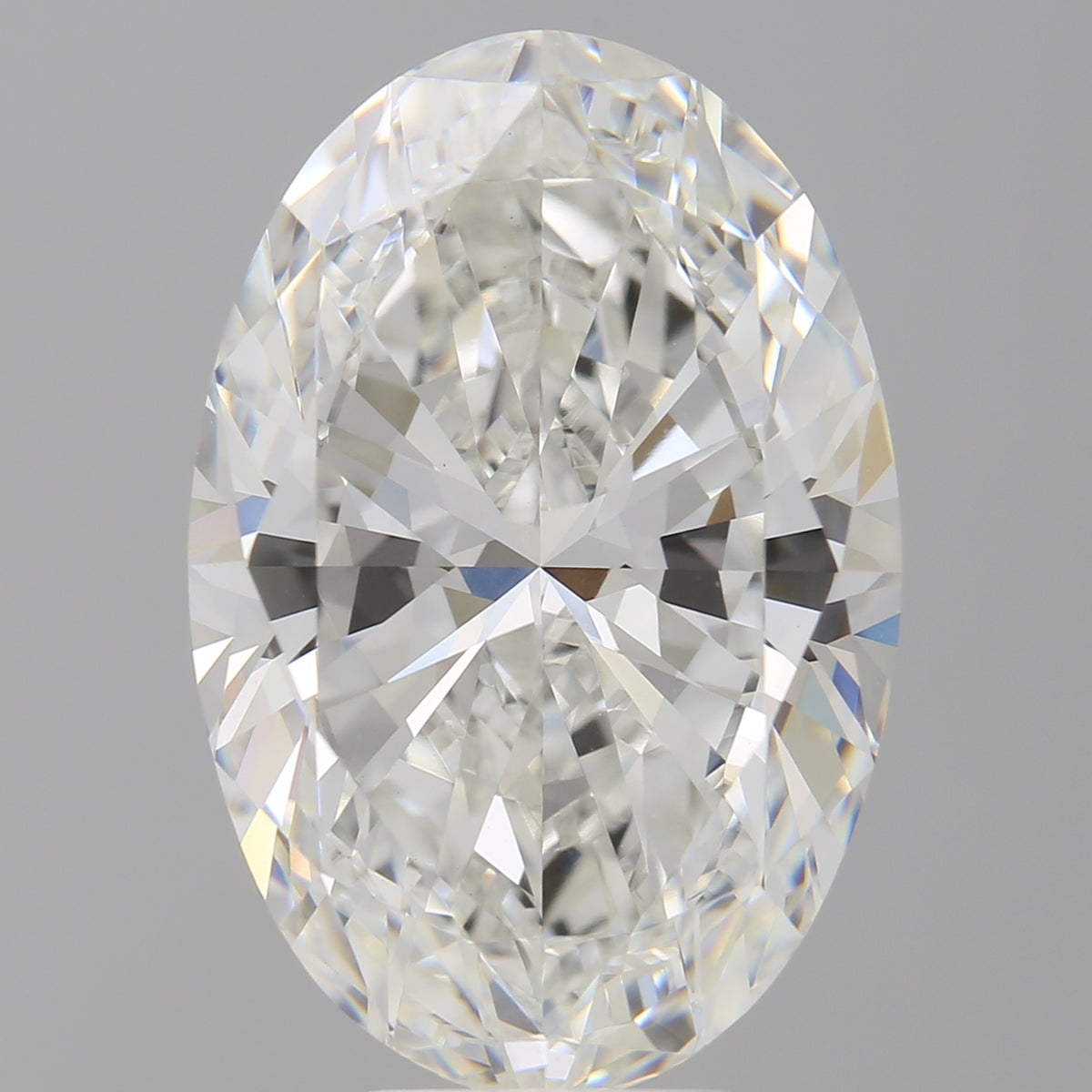 9.03 Carat Oval Shaped, Ideal Cut, F Color, VVS2 Clarity, IGI Certified Lab Grown Diamond