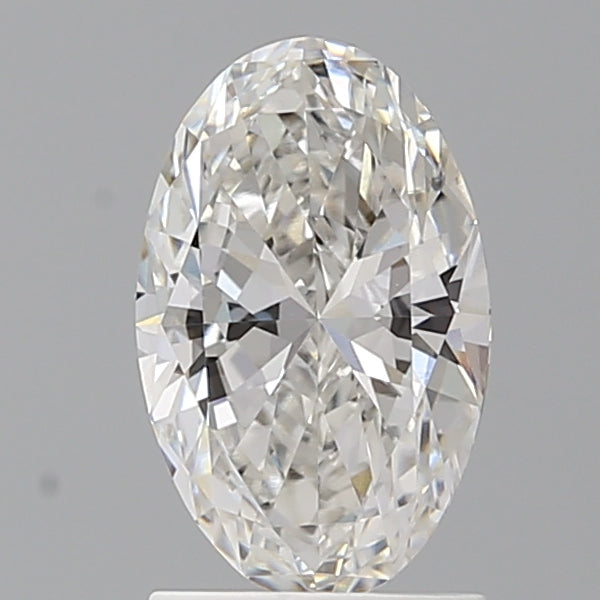 1.55 Carat Oval Shaped, Ideal Cut, F Color, VVS2 Clarity, IGI Certified Lab Grown Diamond