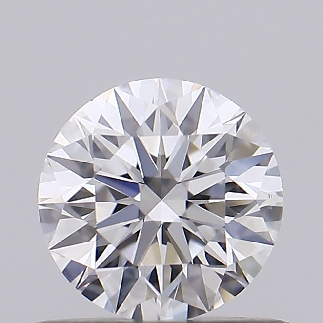 0.53 Carat Round Shaped, Ideal Cut, D Color, VS1 Clarity, IGI Certified Lab Grown Diamond