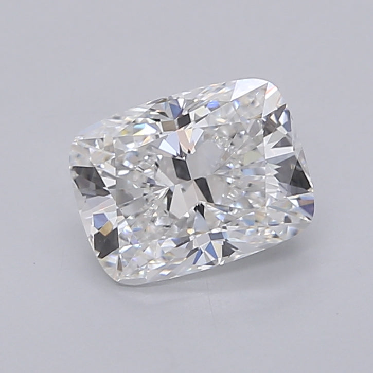1.54 Carat Cushion Shaped, Ideal Cut, E Color, VVS2 Clarity, IGI Certified Lab Grown Diamond