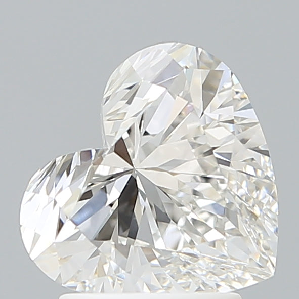 2.26 Carat Heart Shaped, Ideal Cut, F Color, VVS1 Clarity, IGI Certified Lab Grown Diamond