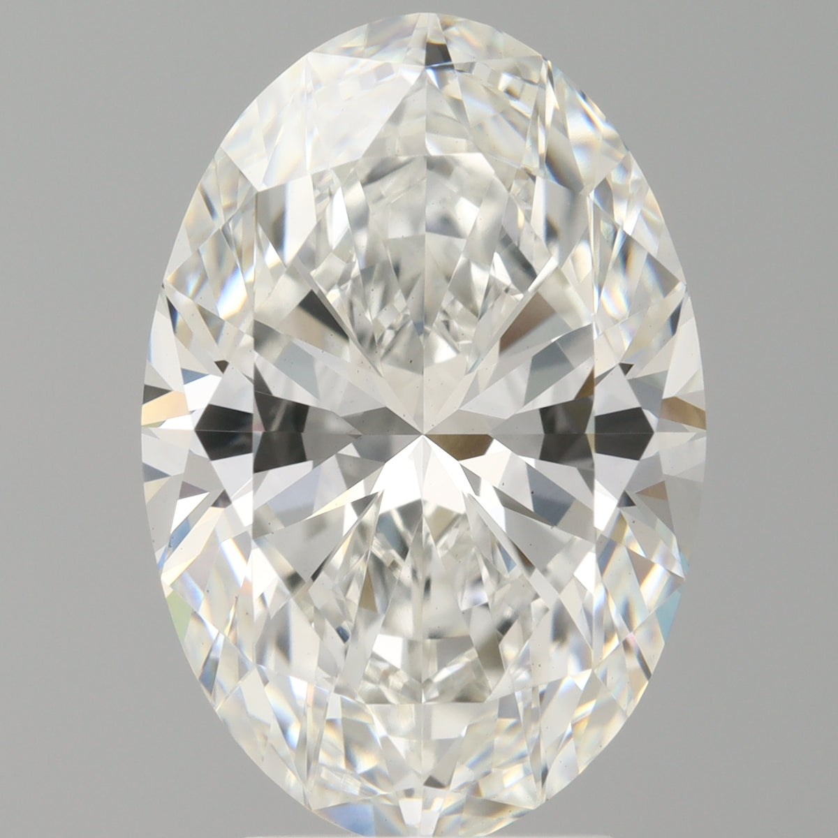 4.03 Carat Oval Shaped, Ideal Cut, F Color, VS1 Clarity, IGI Certified Lab Grown Diamond