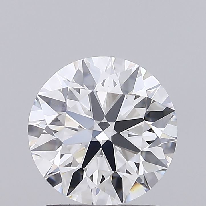 1.53 Carat Round Shaped, Ideal Cut, D Color, VS1 Clarity, IGI Certified Lab Grown Diamond