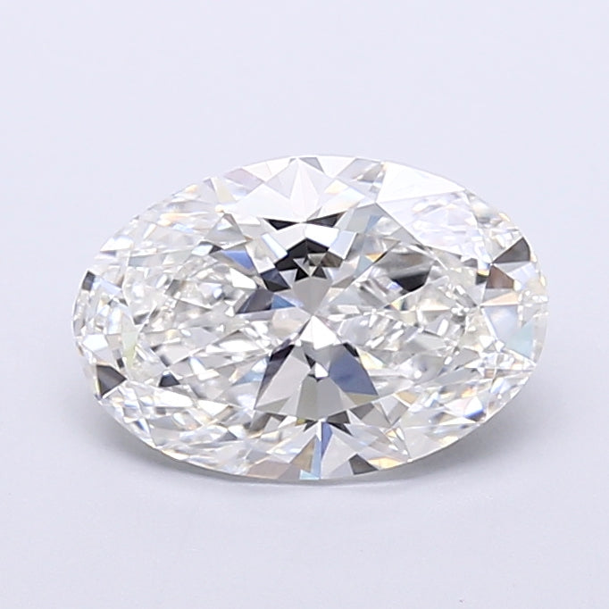 3.19 Carat Oval Shaped, Very Good Cut, F Color, VVS2 Clarity, IGI Certified Lab Grown Diamond