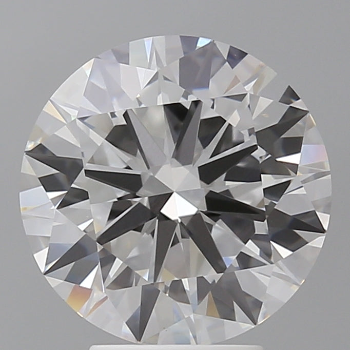 4.51 Carat Round Shaped, Excellent Cut, E Color, VVS2 Clarity, IGI Certified Lab Grown Diamond