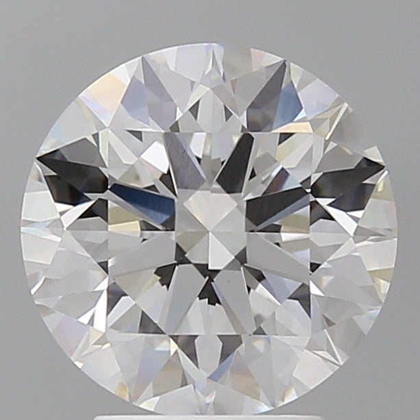 3.52 Carat Round Shaped, Ideal Cut, E Color, VVS2 Clarity, IGI Certified Lab Grown Diamond