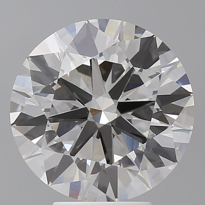 5.10 Carat Round Shaped, Ideal Cut, F Color, VVS2 Clarity, IGI Certified Lab Grown Diamond