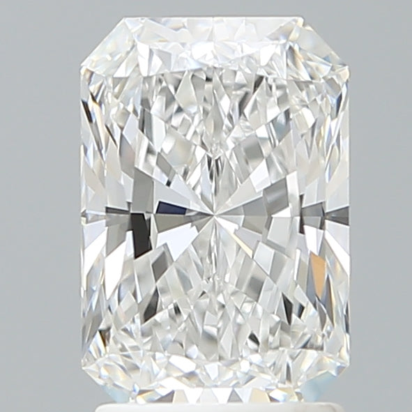 2.10 Carat Radiant Shaped, Ideal Cut, E Color, VVS1 Clarity, IGI Certified Lab Grown Diamond
