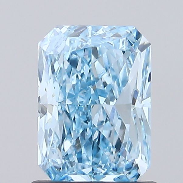 1.00 Carat Radiant Shaped, Ideal Cut, VS1 Clarity, IGI Certified Lab Grown Diamond