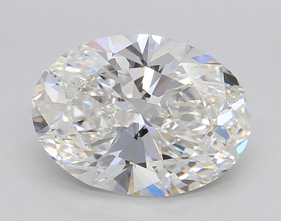 3.01 Carat Oval Shaped, Excellent Cut, E Color, VS1 Clarity, IGI Certified Lab Grown Diamond
