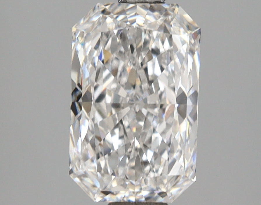1.94 Carat Radiant Shaped, Ideal Cut, D Color, VS1 Clarity, IGI Certified Lab Grown Diamond