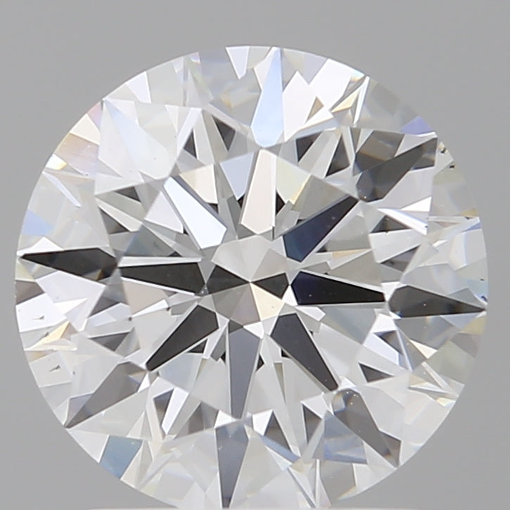 2.02 Carat Round Shaped, Ideal Cut, D Color, VS2 Clarity, IGI Certified Lab Grown Diamond