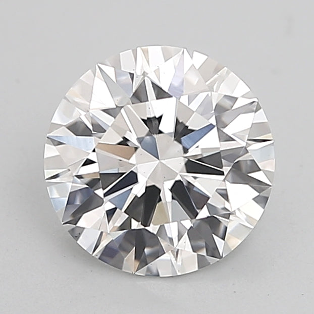 2.01 Carat Round Shaped, Ideal Cut, F Color, VS1 Clarity, IGI Certified Lab Grown Diamond