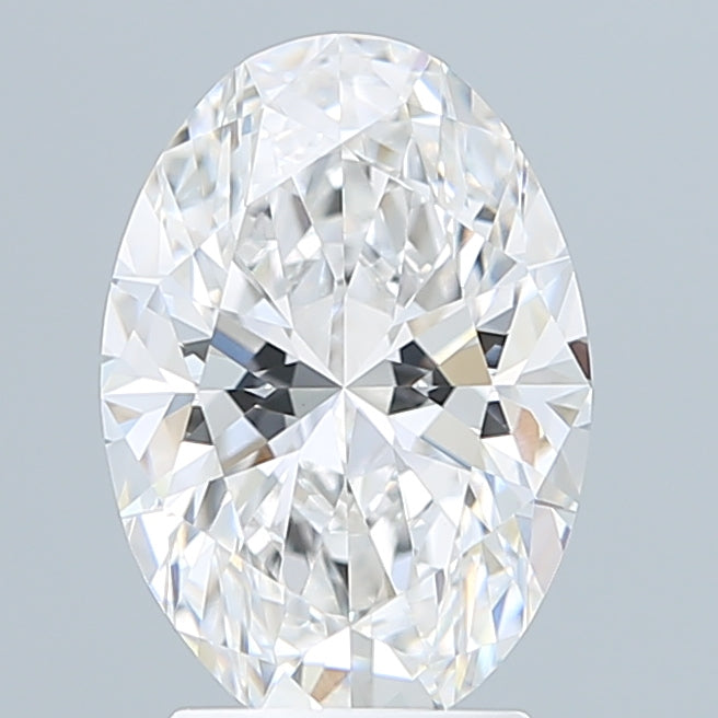 3.02 Carat Oval Shaped, Excellent Cut, E Color, VVS2 Clarity, IGI Certified Lab Grown Diamond
