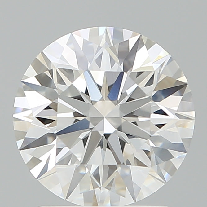 2.10 Carat Round Shaped, Excellent Cut, E Color, VVS2 Clarity, IGI Certified Lab Grown Diamond
