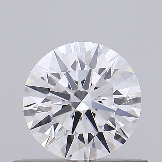 0.54 Carat Round Shaped, Ideal Cut, D Color, VVS2 Clarity, IGI Certified Lab Grown Diamond