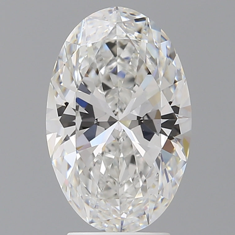 3.53 Carat Oval Shaped, Ideal Cut, E Color, VVS2 Clarity, IGI Certified Lab Grown Diamond