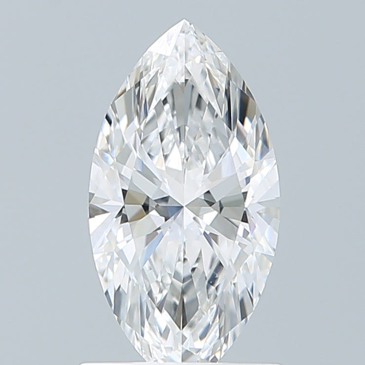 1.08 Carat Marquise Shaped, Ideal Cut, E Color, VVS2 Clarity, IGI Certified Lab Grown Diamond