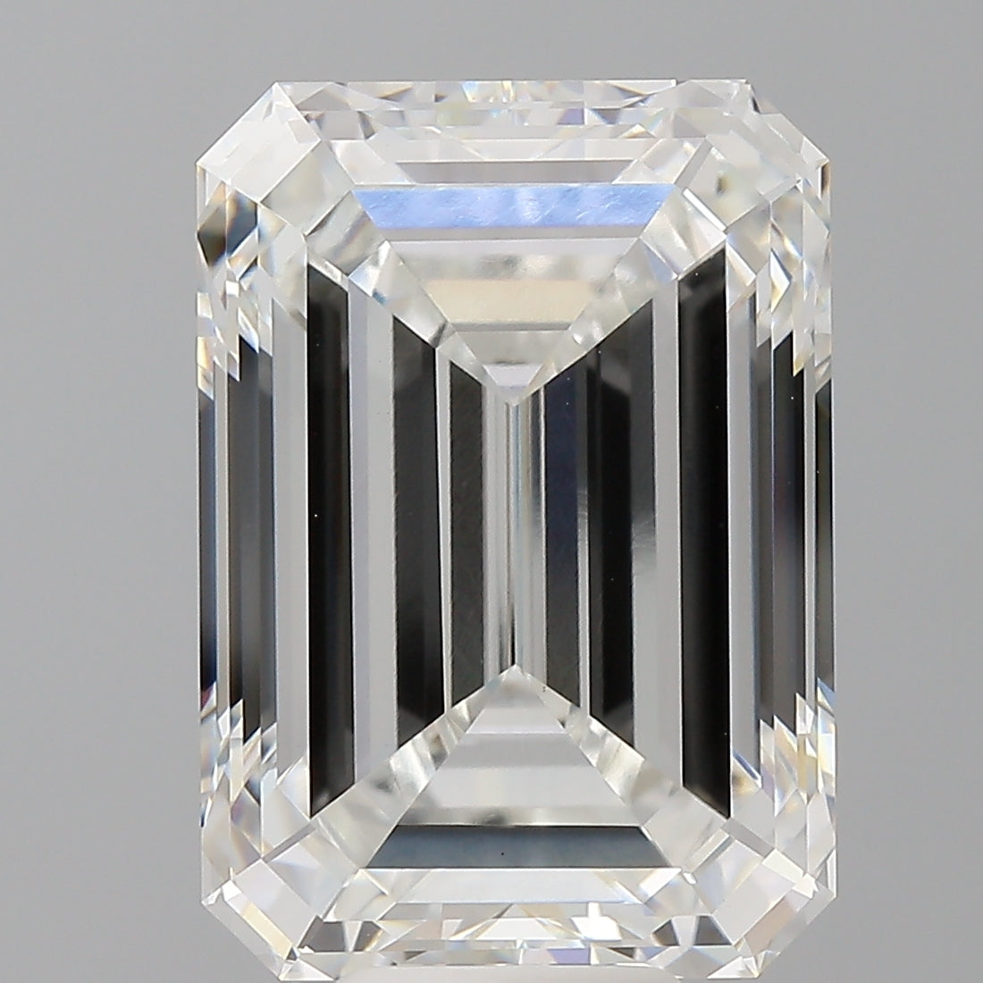 11.40 Carat Emerald Shaped, Ideal Cut, F Color, VVS2 Clarity, IGI Certified Lab Grown Diamond