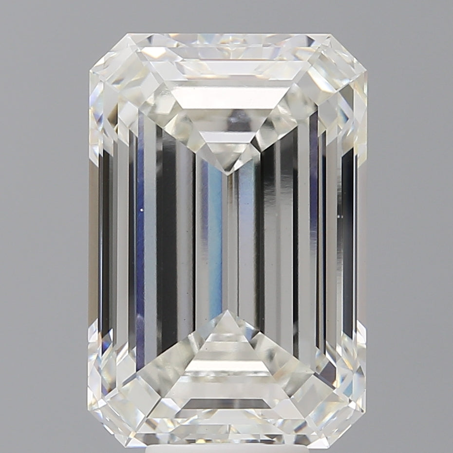 10.09 Carat Emerald Shaped, Ideal Cut, G Color, VS1 Clarity, IGI Certified Lab Grown Diamond