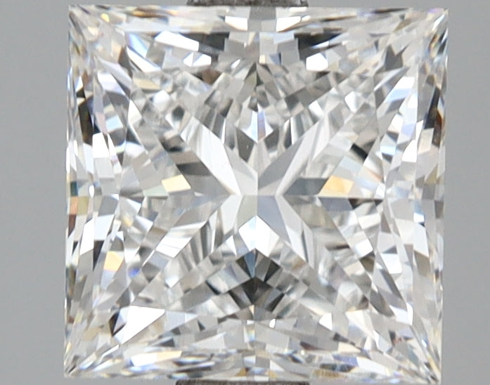 2.62 Carat Princess Shaped, Ideal Cut, D Color, VVS2 Clarity, IGI Certified Lab Grown Diamond