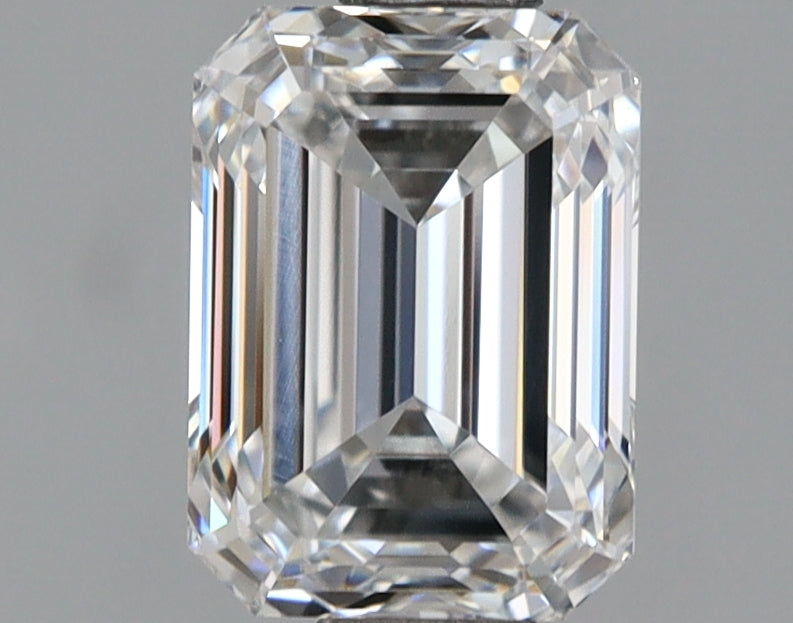 1.43 Carat Emerald Shaped, Ideal Cut, D Color, VVS1 Clarity, IGI Certified Lab Grown Diamond