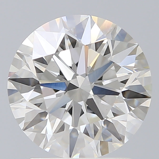 2.33 Carat Round Shaped, Ideal Cut, G Color, VS1 Clarity, IGI Certified Lab Grown Diamond