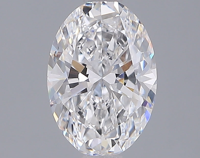 1.55 Carat Oval Shaped, Ideal Cut, D Color, VVS2 Clarity, IGI Certified Lab Grown Diamond