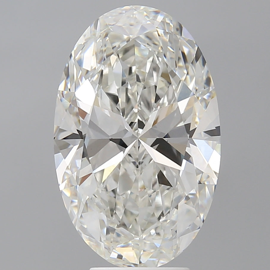 6.03 Carat Oval Shaped, Ideal Cut, F Color, VVS2 Clarity, IGI Certified Lab Grown Diamond
