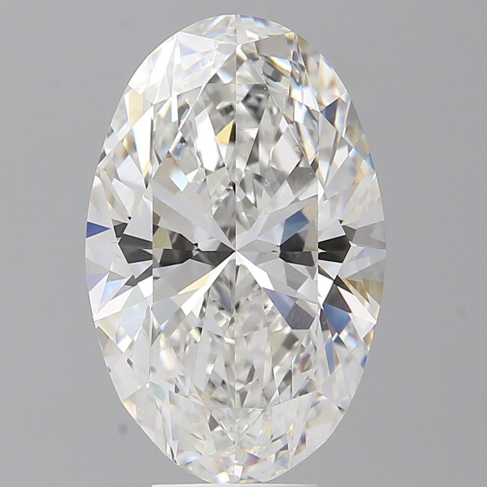 7.59 Carat Oval Shaped, Excellent Cut, E Color, VVS2 Clarity, IGI Certified Lab Grown Diamond