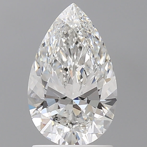 1.60 Carat Pear Shaped, Ideal Cut, E Color, VVS2 Clarity, IGI Certified Lab Grown Diamond