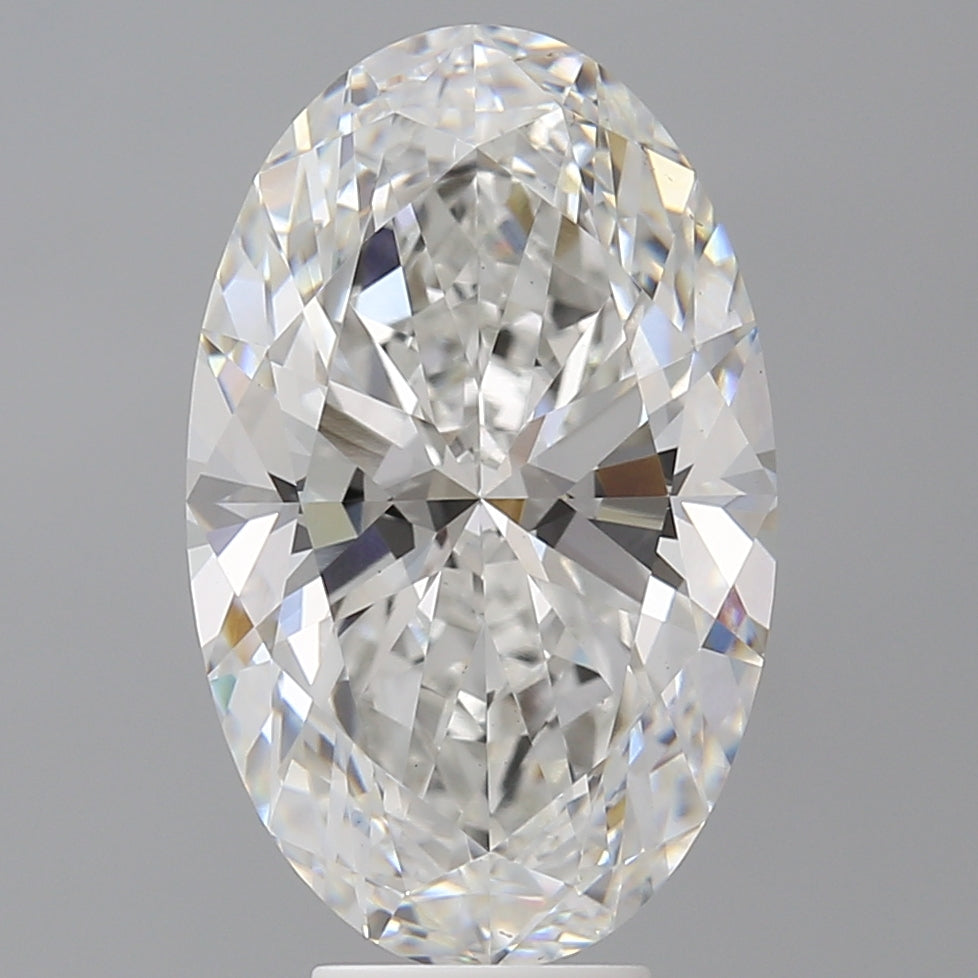 7.10 Carat Oval Shaped, Ideal Cut, E Color, VVS2 Clarity, IGI Certified Lab Grown Diamond