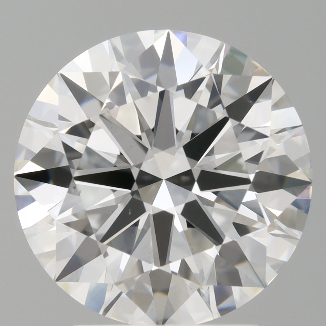 3.04 Carat Round Shaped, Ideal Cut, E Color, VS1 Clarity, IGI Certified Lab Grown Diamond