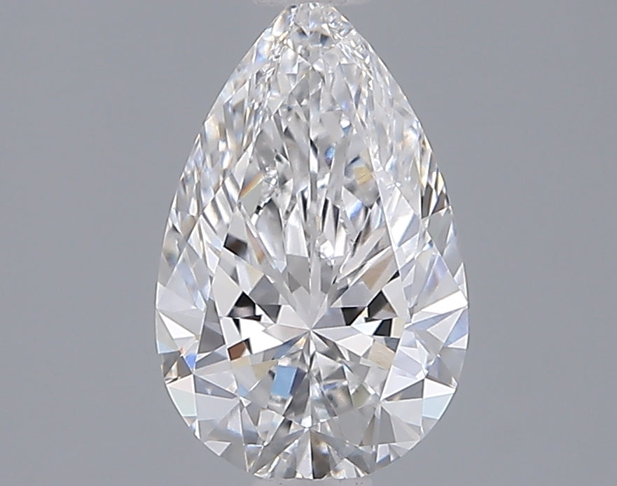 1.51 Carat Pear Shaped, Ideal Cut, D Color, VVS2 Clarity, IGI Certified Lab Grown Diamond