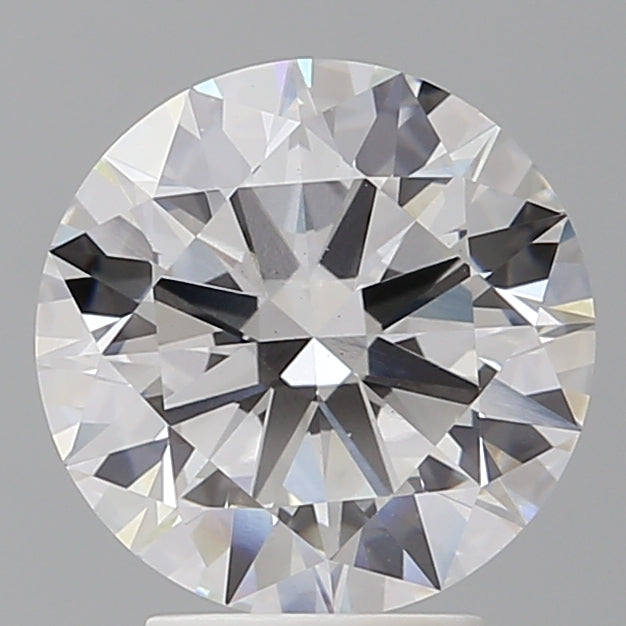 3.54 Carat Round Shaped, Excellent Cut, F Color, VS1 Clarity, IGI Certified Lab Grown Diamond
