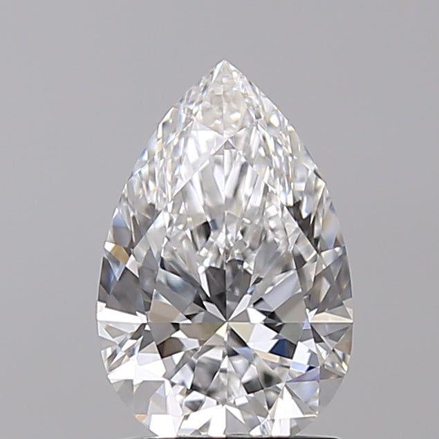 1.51 Carat Pear Shaped, Excellent Cut, D Color, VVS2 Clarity, IGI Certified Lab Grown Diamond