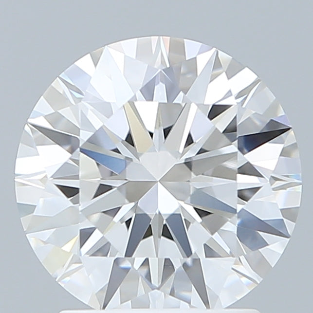 2.10 Carat Round Shaped, Ideal Cut, E Color, VVS2 Clarity, IGI Certified Lab Grown Diamond
