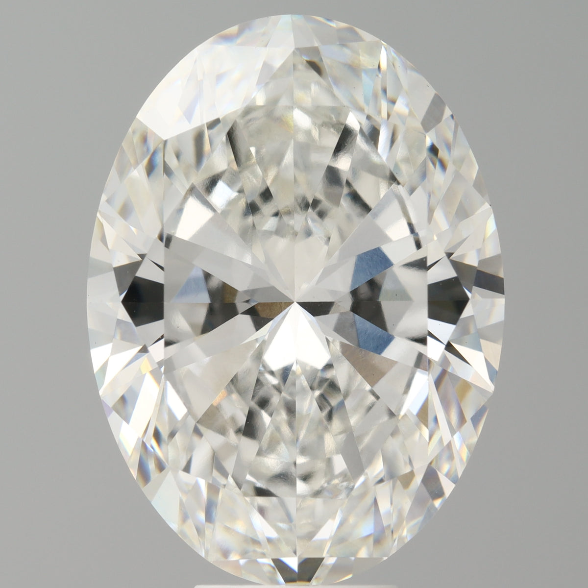 10.04 Carat Oval Shaped, Ideal Cut, F Color, VVS2 Clarity, IGI Certified Lab Grown Diamond