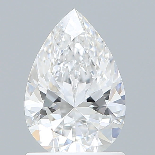 1.11 Carat Pear Shaped, Ideal Cut, D Color, VVS1 Clarity, IGI Certified Lab Grown Diamond