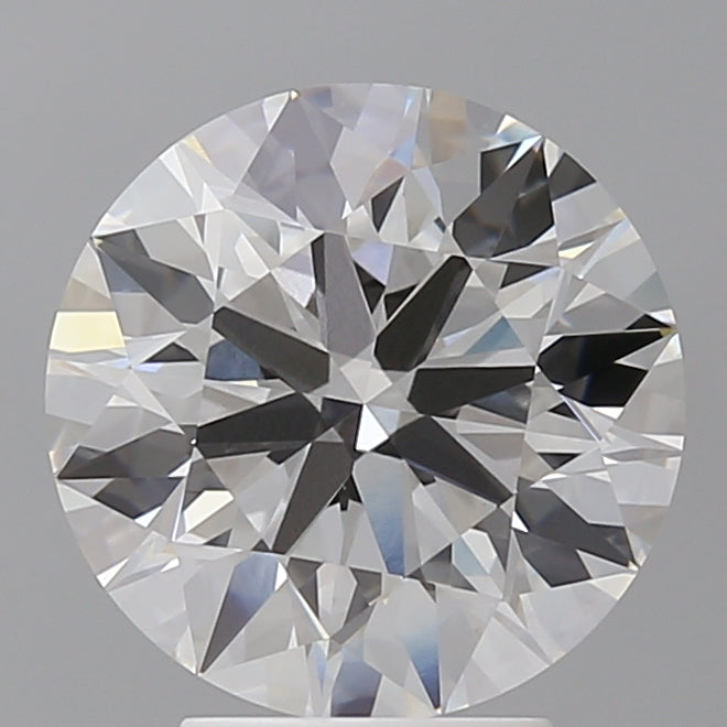 4.04 Carat Round Shaped, Ideal Cut, F Color, VVS2 Clarity, IGI Certified Lab Grown Diamond