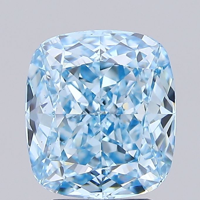 3.04 Carat Cushion Shaped, Ideal Cut, VS1 Clarity, IGI Certified Lab Grown Diamond