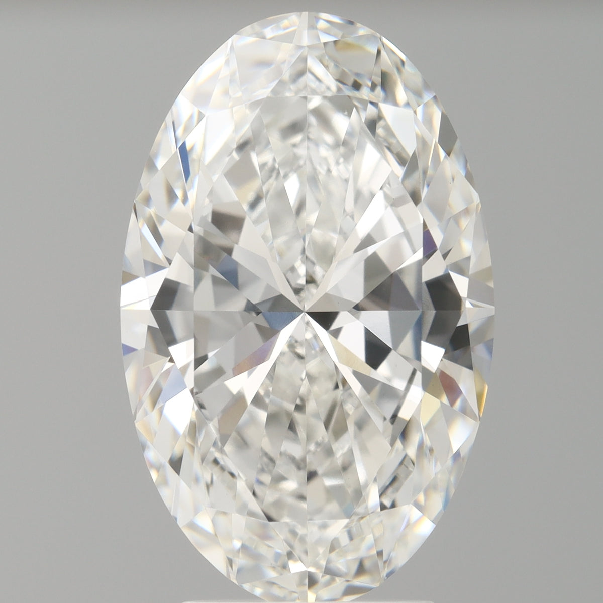 4.05 Carat Oval Shaped, Ideal Cut, E Color, VVS2 Clarity, IGI Certified Lab Grown Diamond