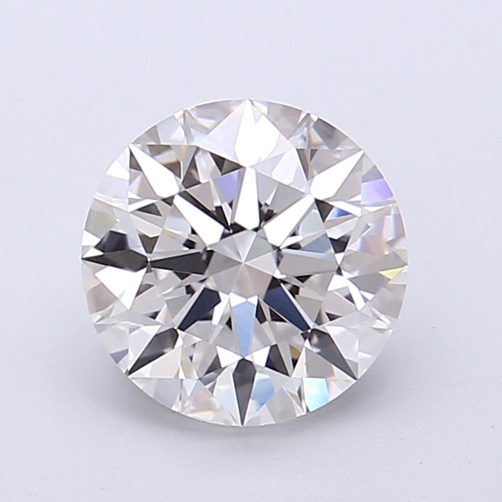 2.08 Carat Round Shaped, Ideal Cut, E Color, VVS2 Clarity, IGI Certified Lab Grown Diamond