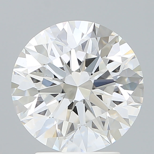 3.10 Carat Round Shaped, Excellent Cut, E Color, VS1 Clarity, IGI Certified Lab Grown Diamond