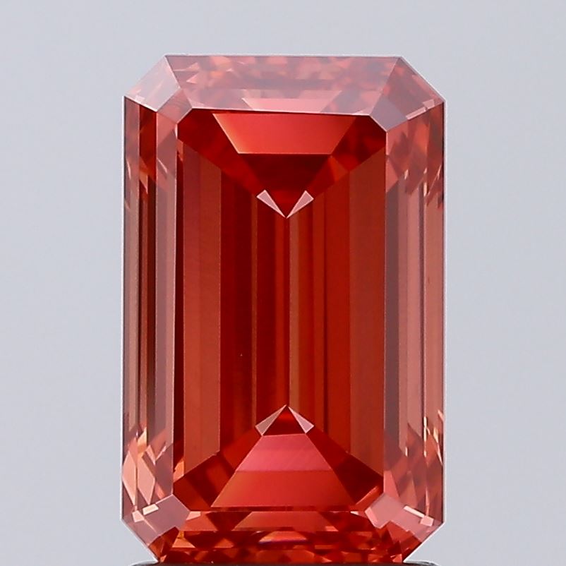 2.13 Carat Emerald Shaped, Ideal Cut, VS1 Clarity, IGI Certified Lab Grown Diamond