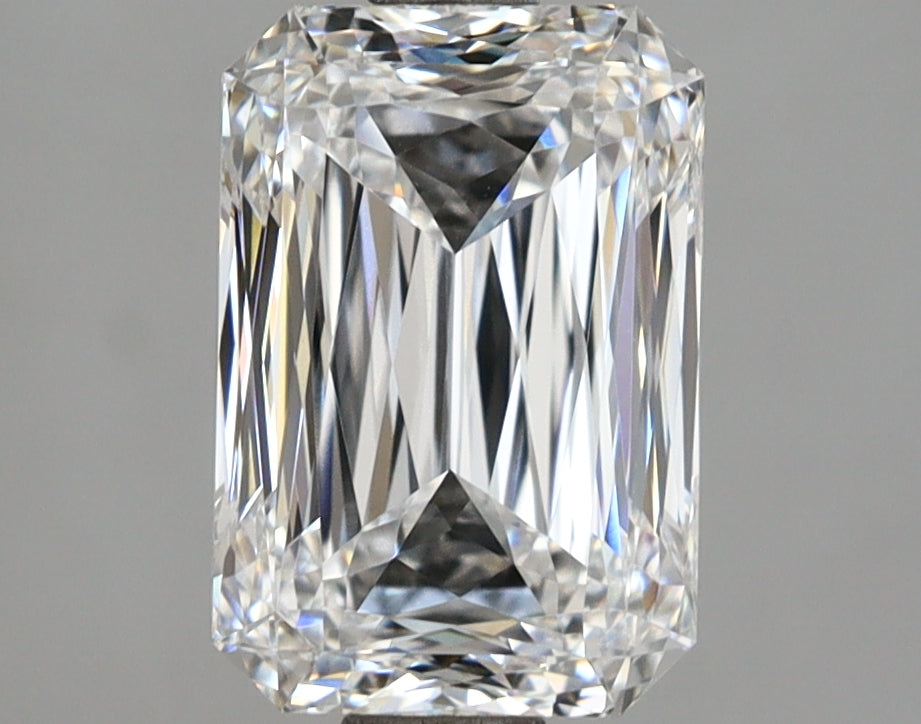 3.01 Carat Radiant Shaped, Ideal Cut, D Color, VVS1 Clarity, IGI Certified Lab Grown Diamond